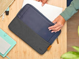 TRUST Housse de protection LISBOA bleue/noire 13p