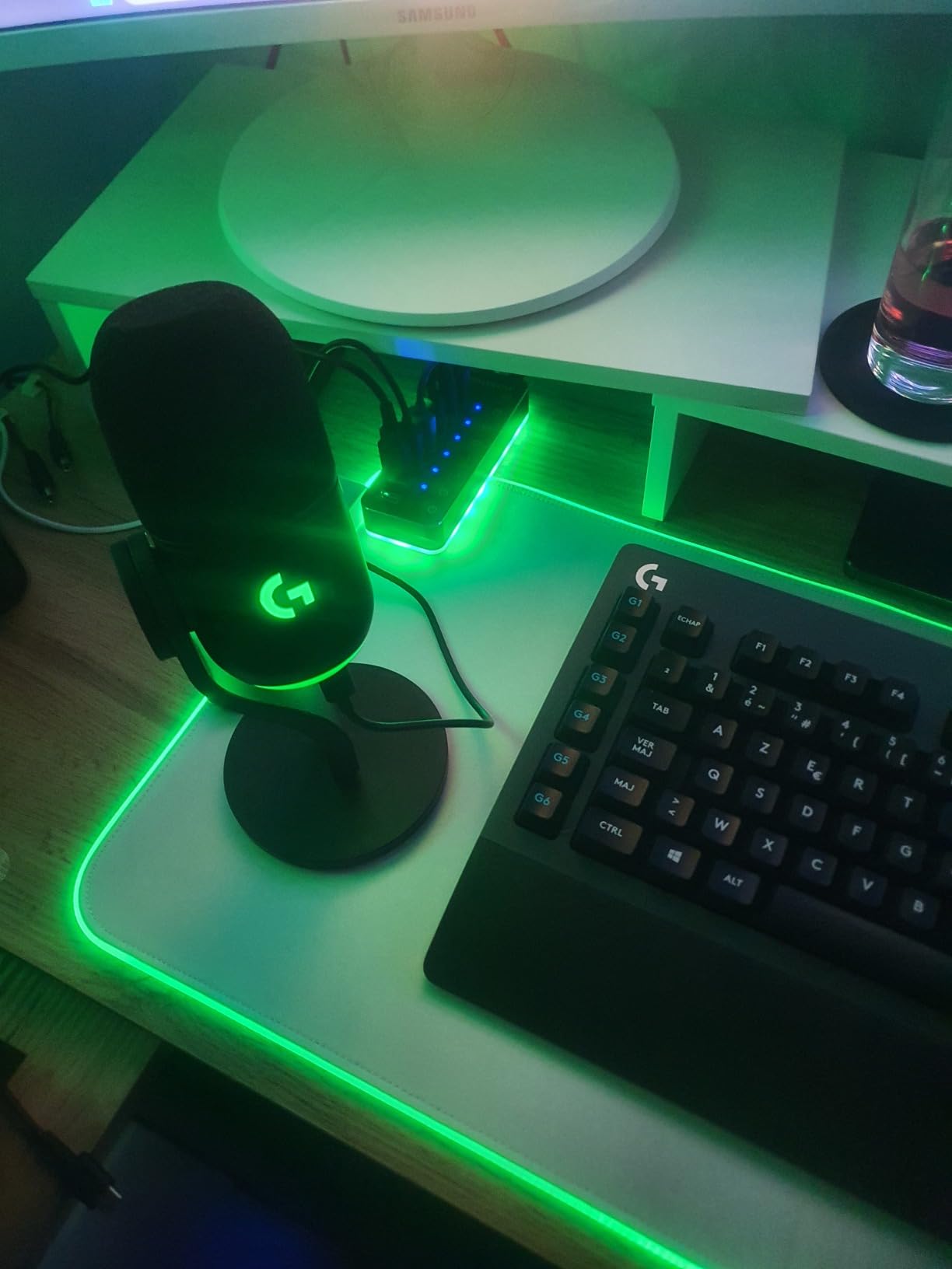LOGITECH G Yeti GX Microphone USB black