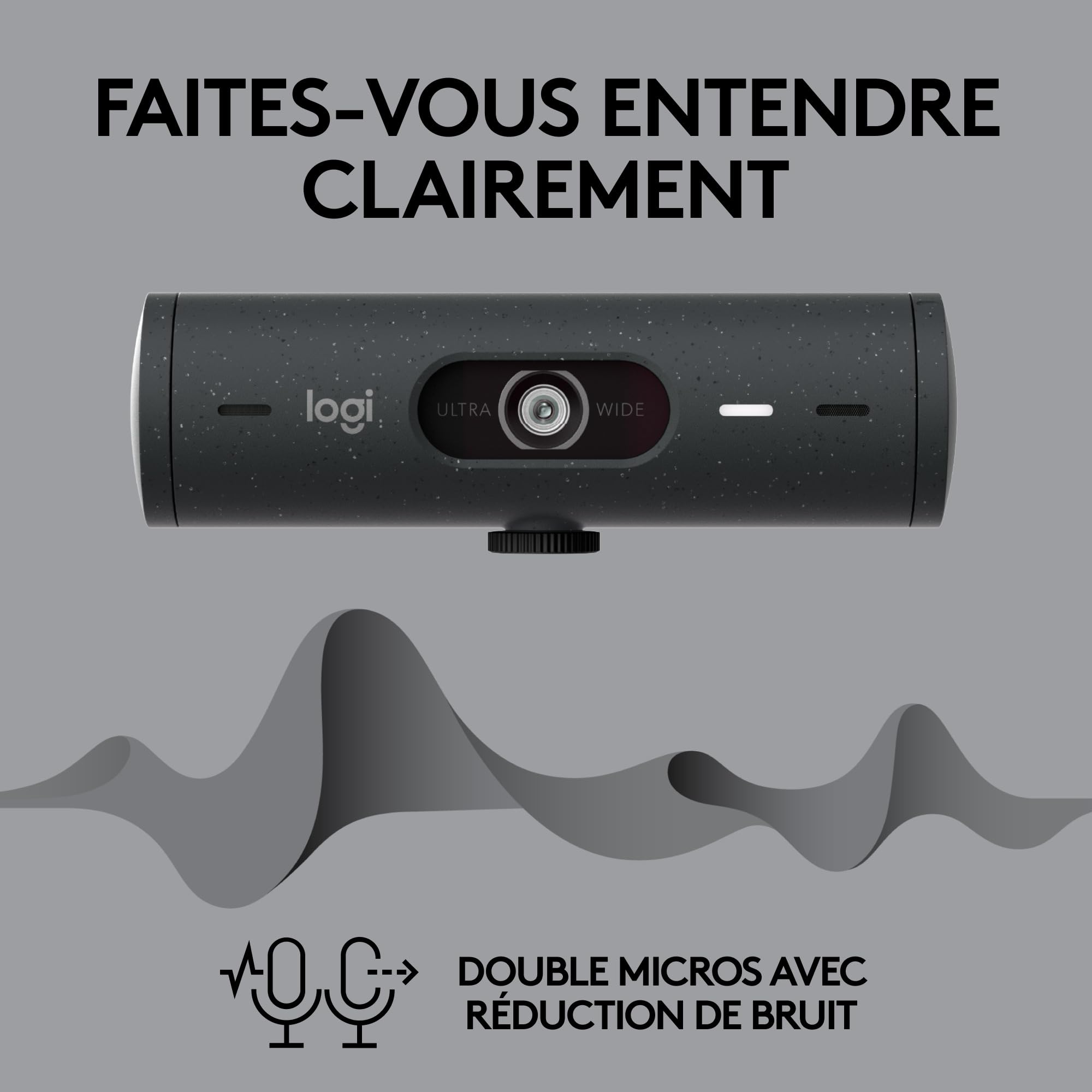 LOGITECH BRIO 505 Webcam colour 4 MP 1920 x 1080 720p 1080p audio USB-C