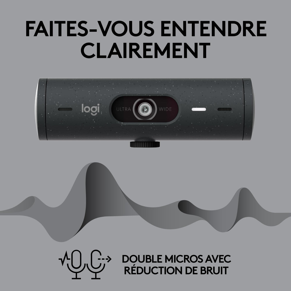 LOGITECH BRIO 505 Webcam colour 4 MP 1920 x 1080 720p 1080p audio USB-C