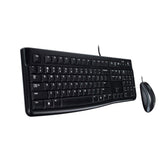 Logitech 920-002562 clavier Souris incluse Bureau USB QWERTY US International Noir