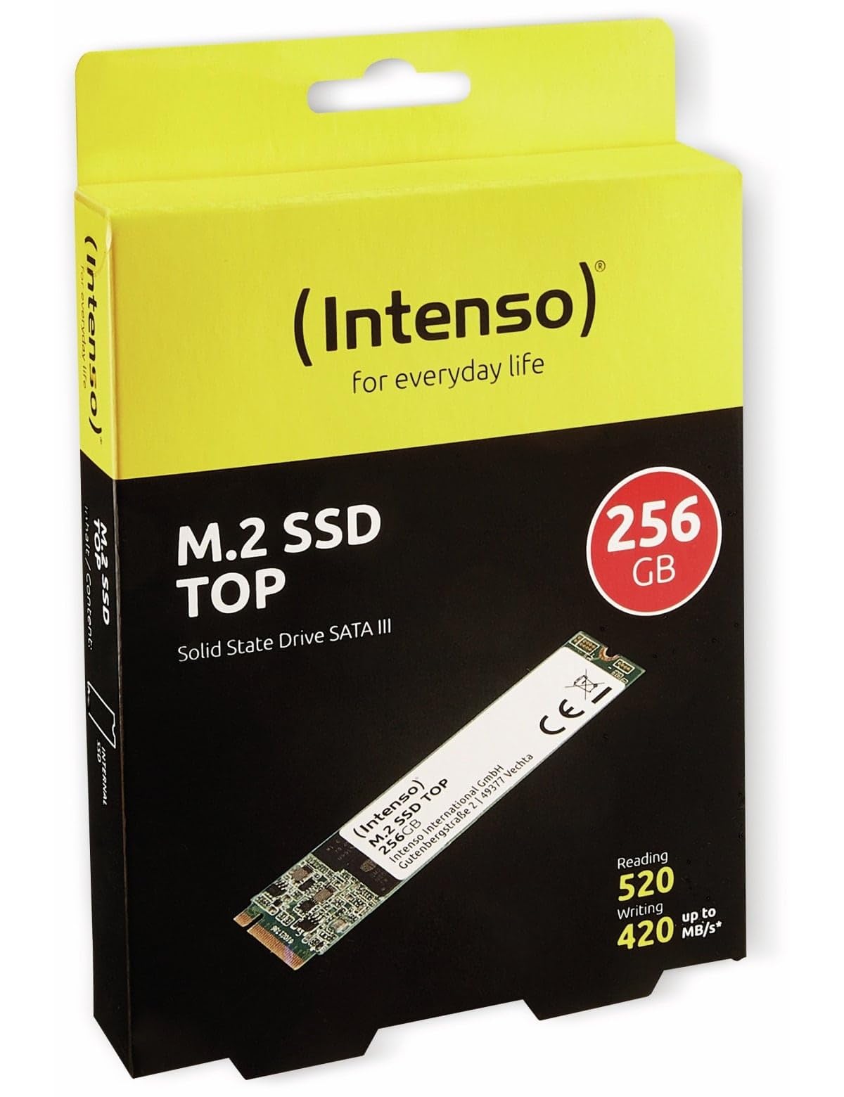 INTENSO TOP - Disque M.2 - 256 Go - SATA 6Gb/s