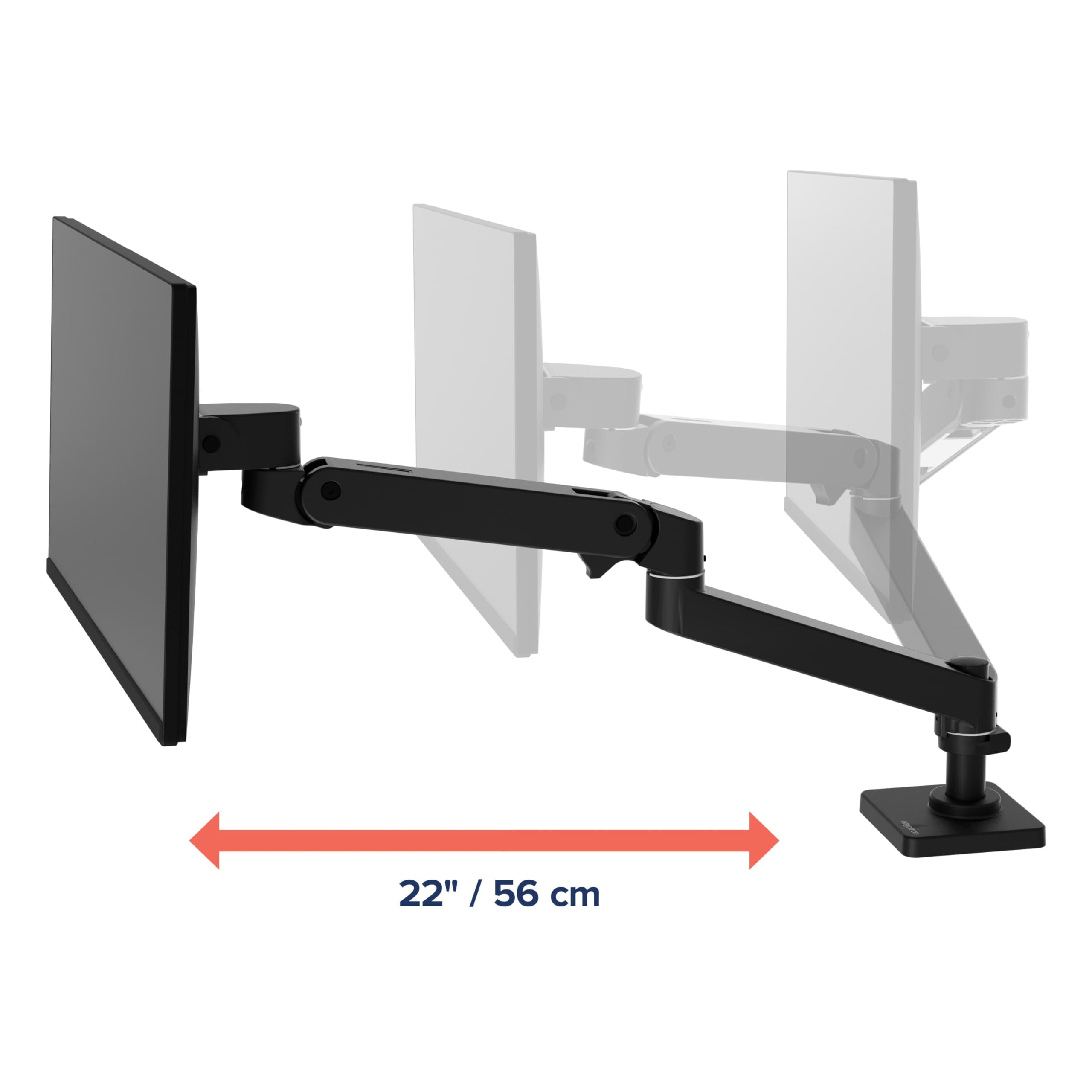 LX PRO ARM SINGLE DISPLAY DESK MOUNT