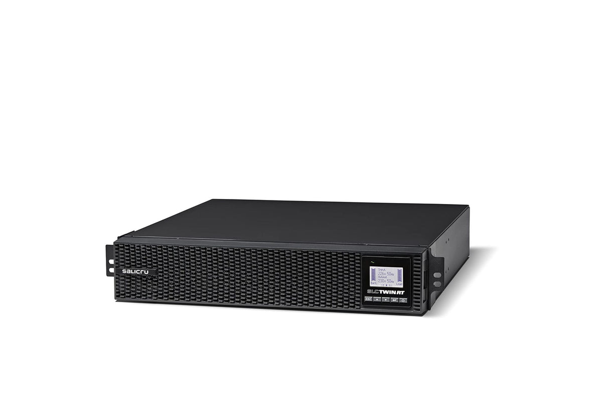 Salicru Onduleur SLC1000 TWIN RT3, Rack/tour Onduleur de 1000 VA IoT On-line à double conversion avec FP 16B4AA000001