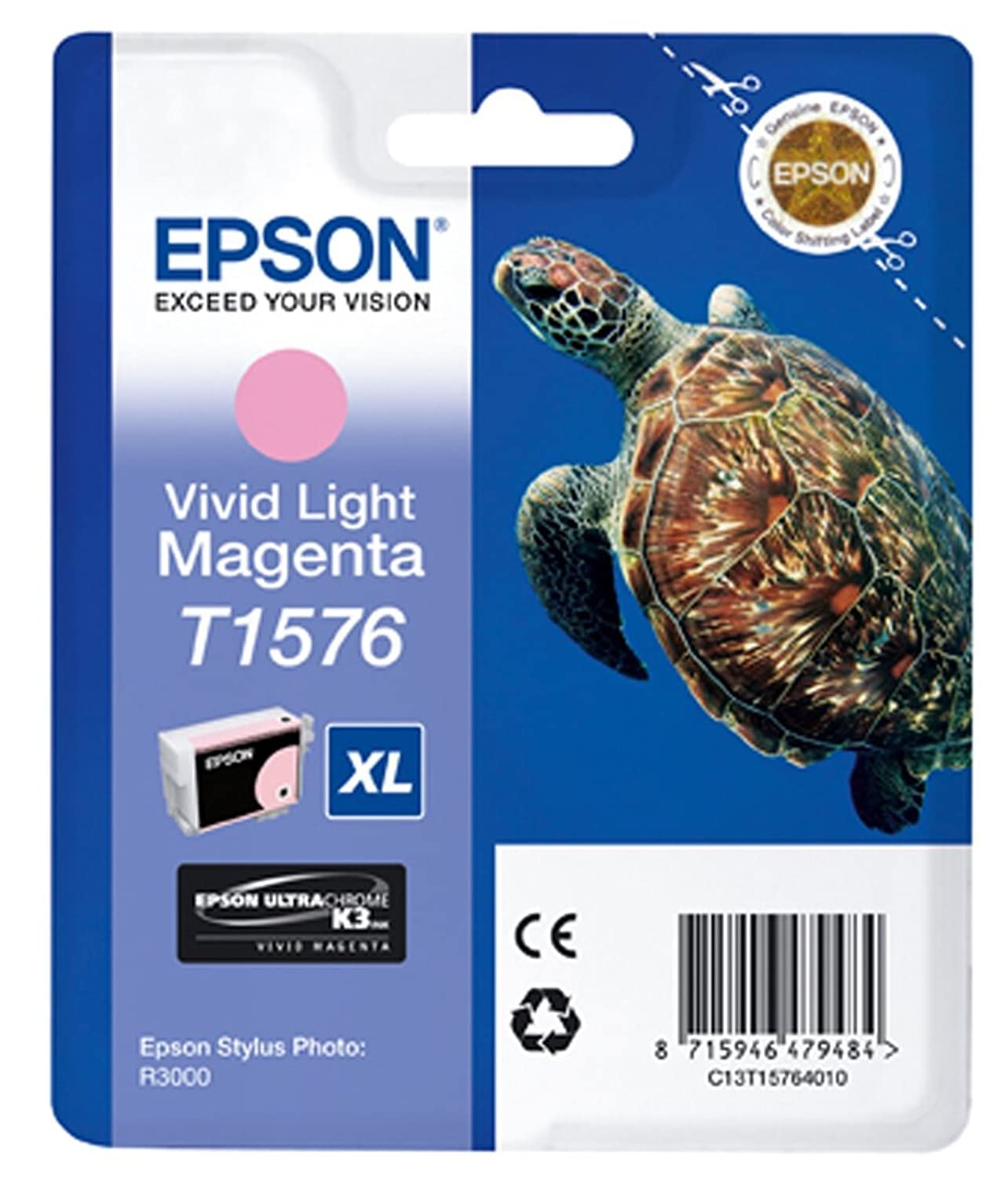 Cartouche EPSON C13T15764010 T1576 - Magenta