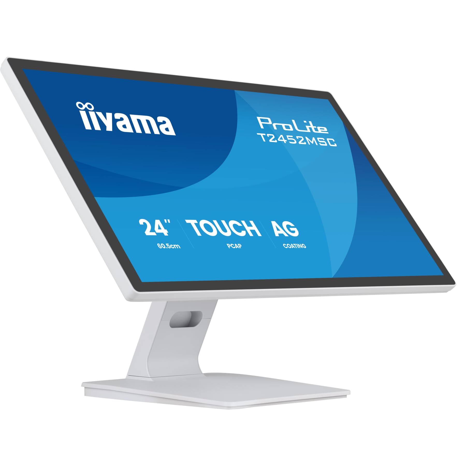 Iiyama 23.8-inch Touchscreen Monitor DeepContrast PCAP+, 10-point touch, IPS panel, 1920x1080 at 120 Hz, 5 ms, 420 cd/m2