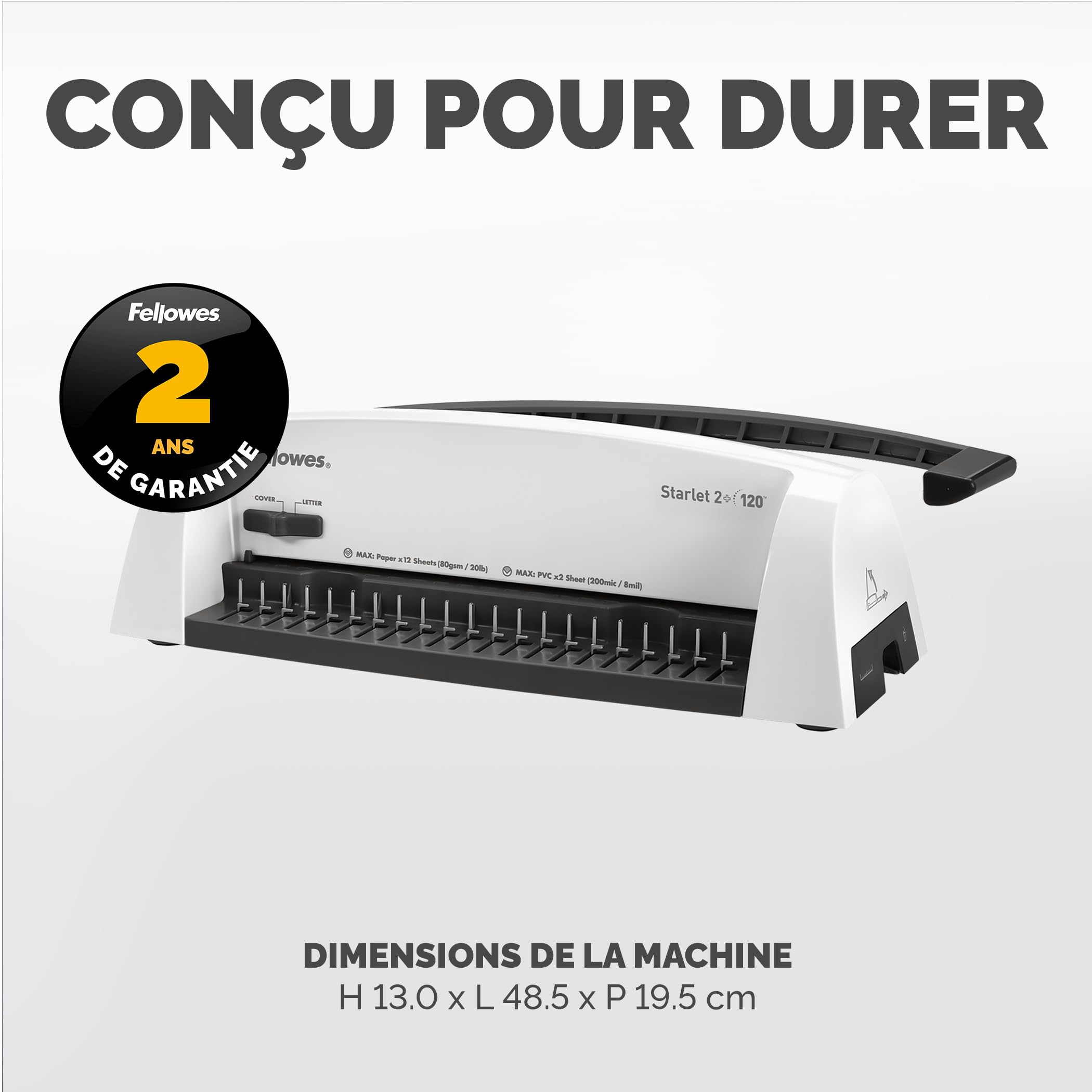 FELLOWES PERFORELIEUR FELLOWES STARLET 2+ A4