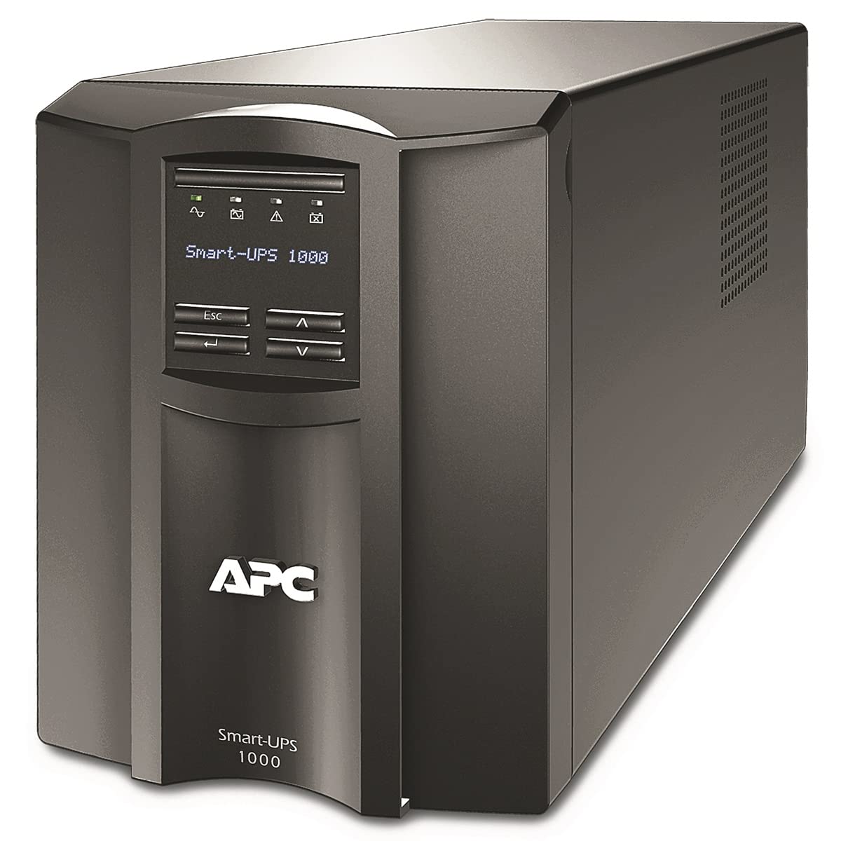 APC Smart-UPS SMT1000IC UPS AC 220/230/240V 700Watt 1000VA RS-232 USB output connectors 8 Black with APC SmartConnect