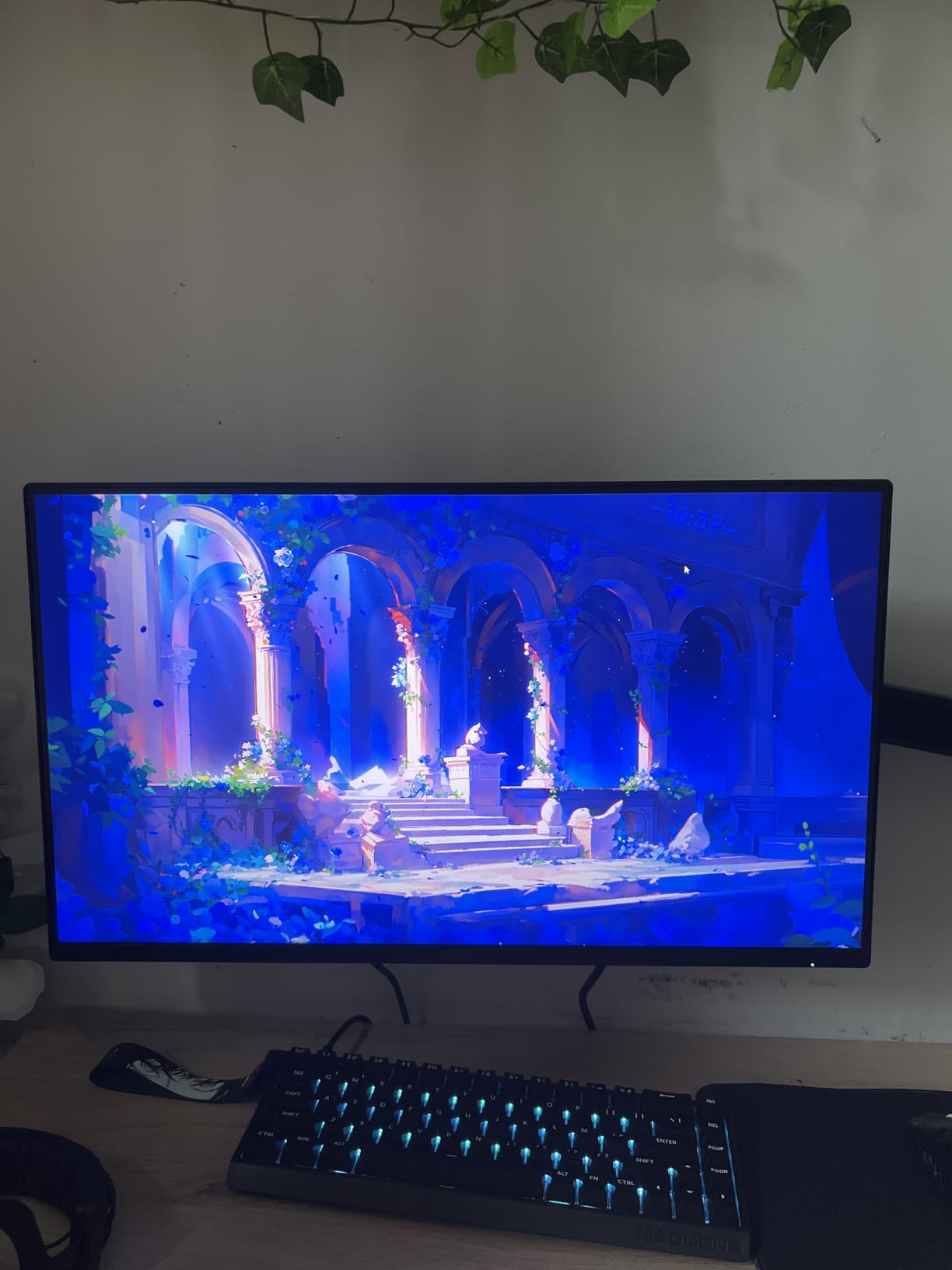 "AOC G3 U32G3X/BK écran plat de PC 80 cm (31.5"") 3840 x 2160 pixels 4K Ultra HD LED Noir, Rouge"