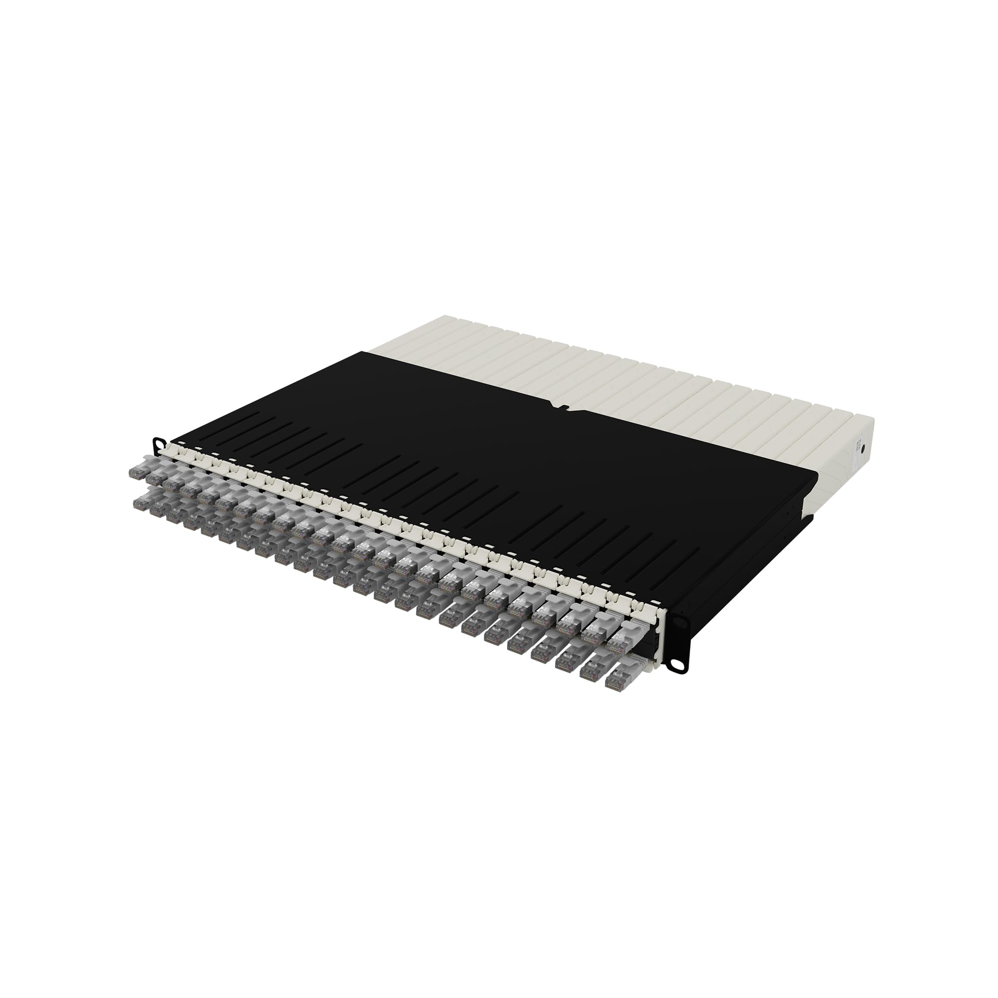 PATCHBOX ONE 24x CAT6A STP GRIS 0,8 m 8U