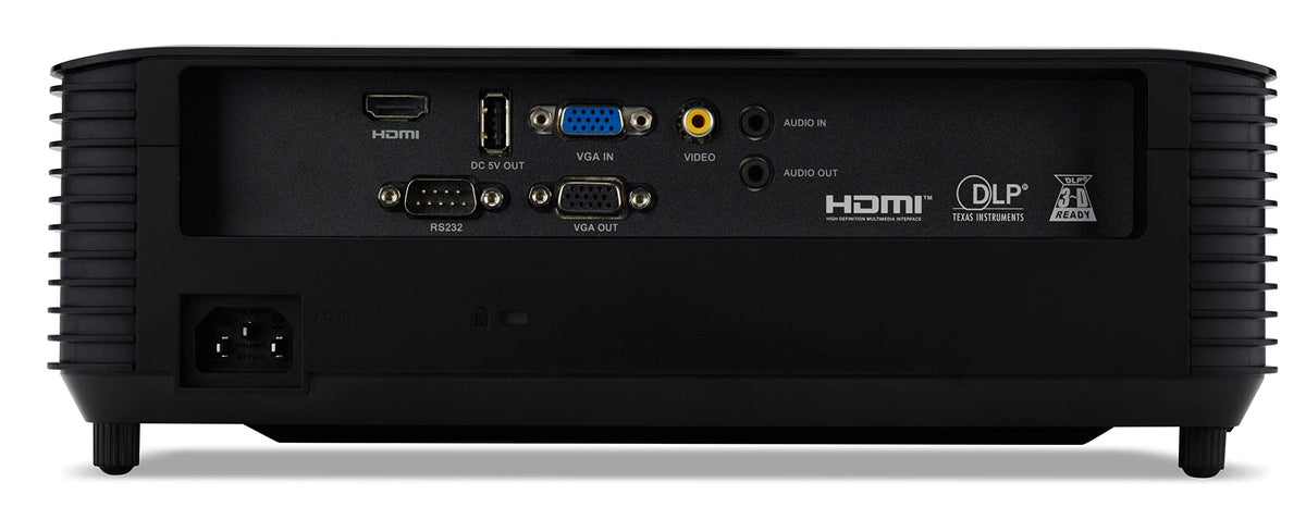 ACER X1128H DLP 3D SVGA 4500Lumens 20000:1 HDMI Black