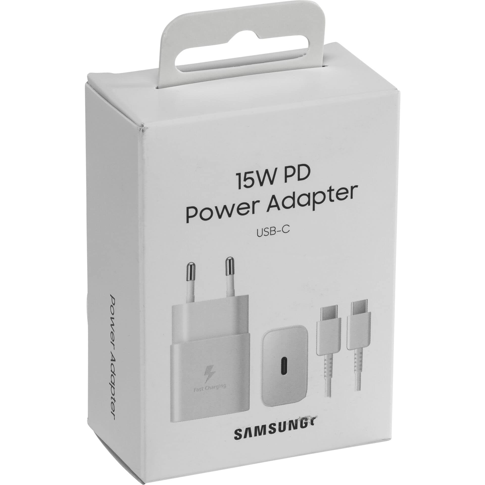 SAMSUNG 15W Adapter C to C Cable included White