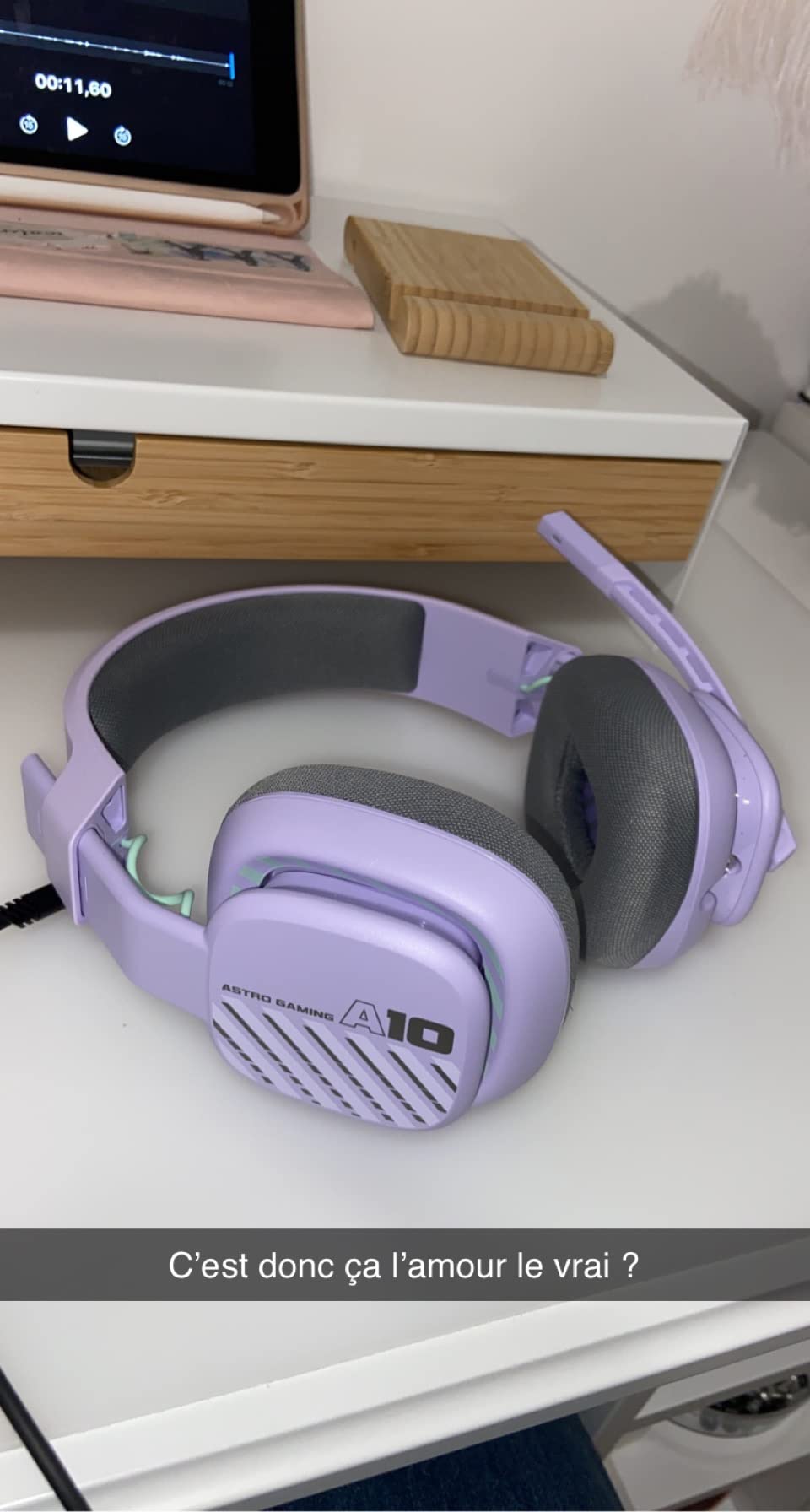 LOGITECH Astro Gaming A10 Gen 2 Headset full size wired 3.5 mm jack lilac