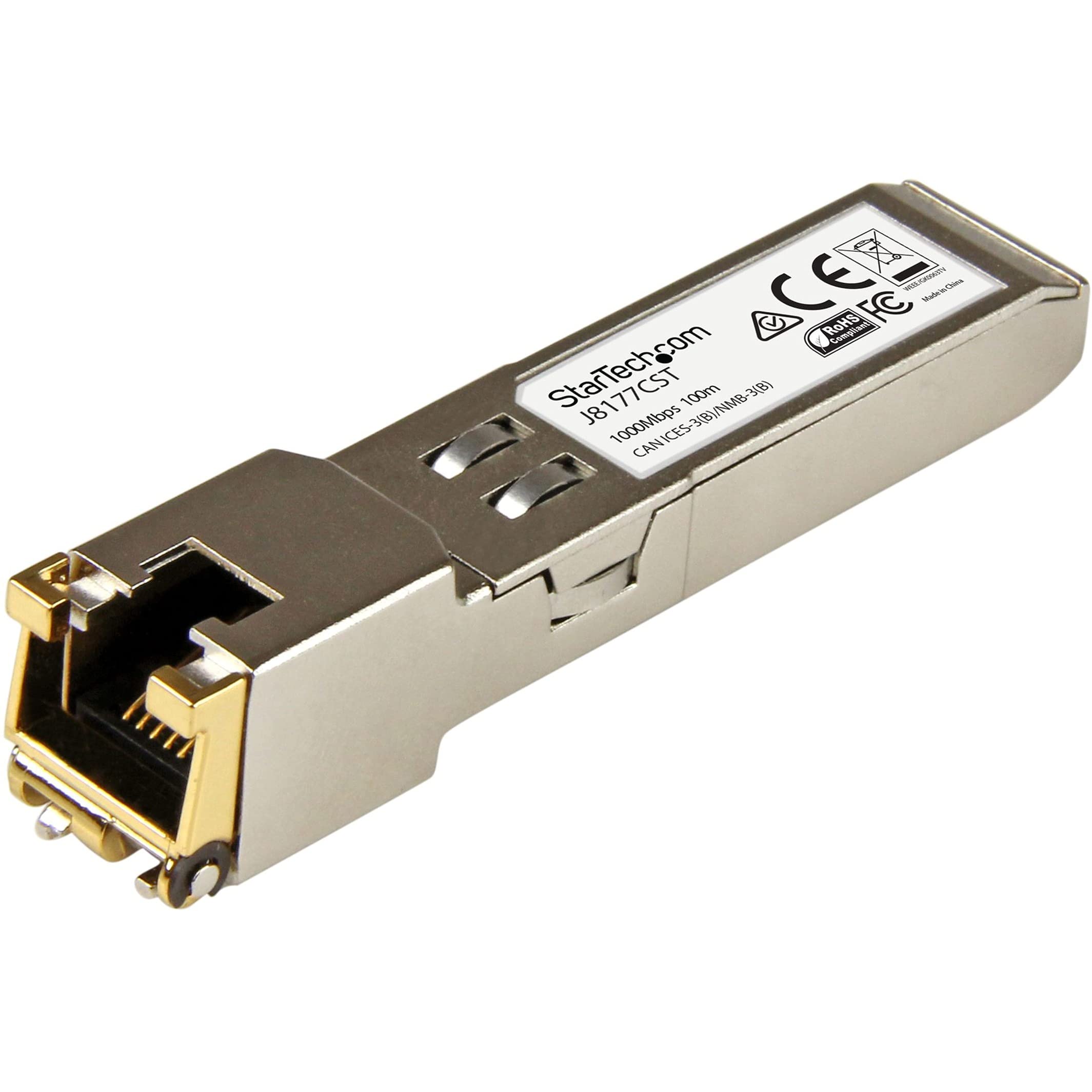 StarTech.com Gb RJ45 Copper SFP -HP J817