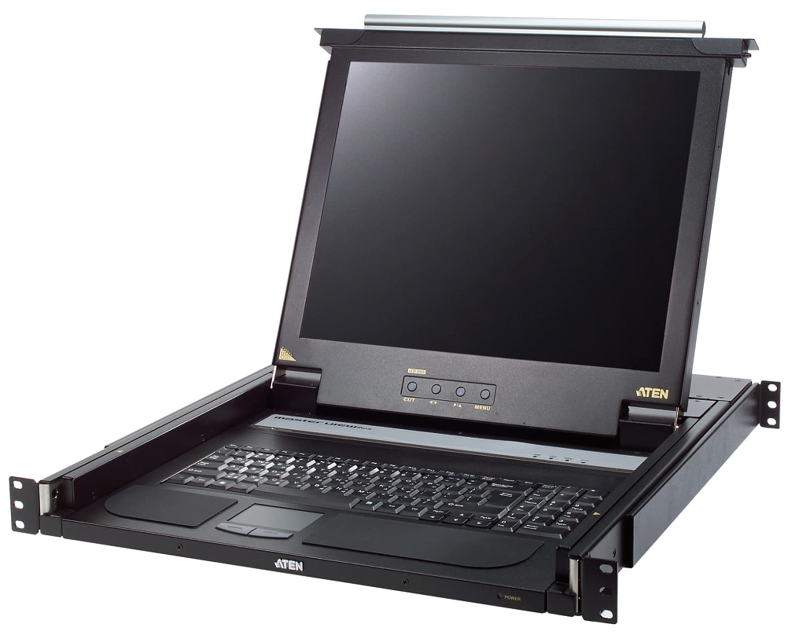 ATEN CL1000M CONSOLE LCD 17  Clavier QWERTY Américain VGA/USB-PS2