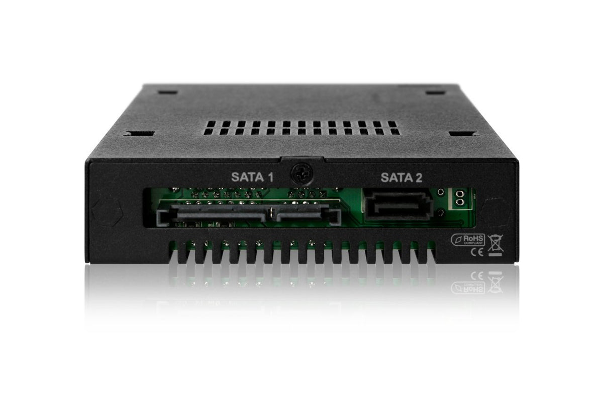 ICY DOCK Rack amovible MB992SK-B 2 disques SATA 2.5"
