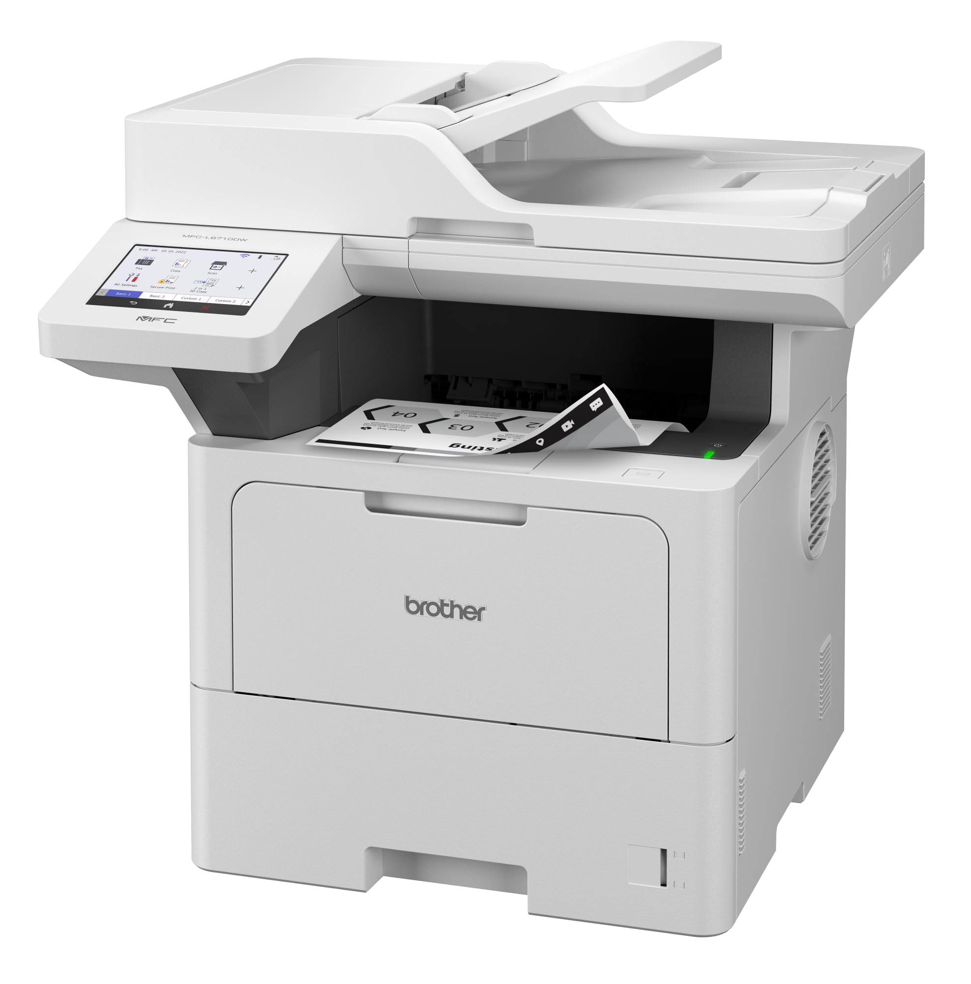 BROTHER MFC-L6710DW MFP Mono B/W laser A4 50ppm copy 50ppmprint 520 sheets USB 2.0 Gigabit LAN Wi-Fi