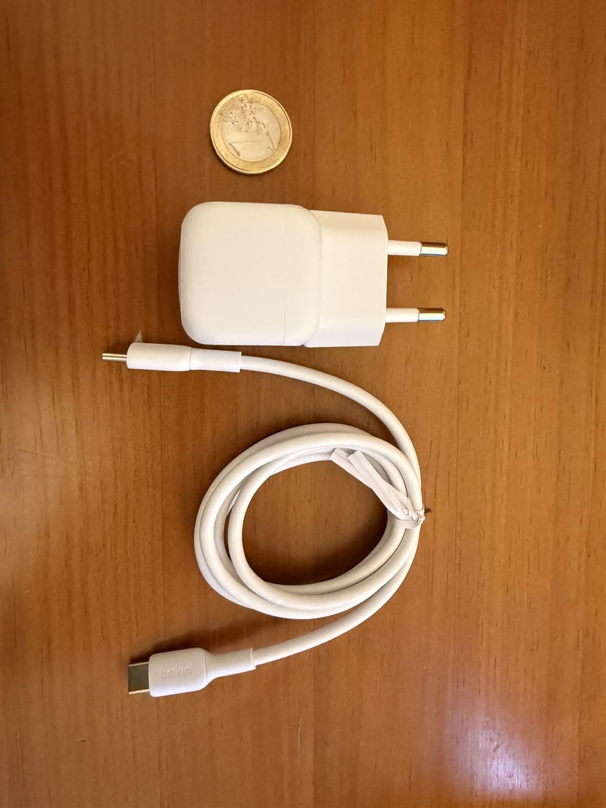 BELKIN 30W USB PD Wall Charger with PPS WHT w/1m C-C