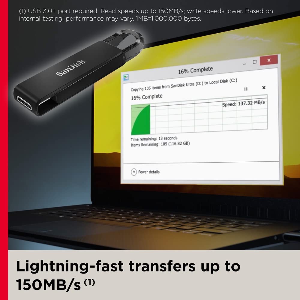 Ultra USB TypeC Flash Drive 64G 150MB/s