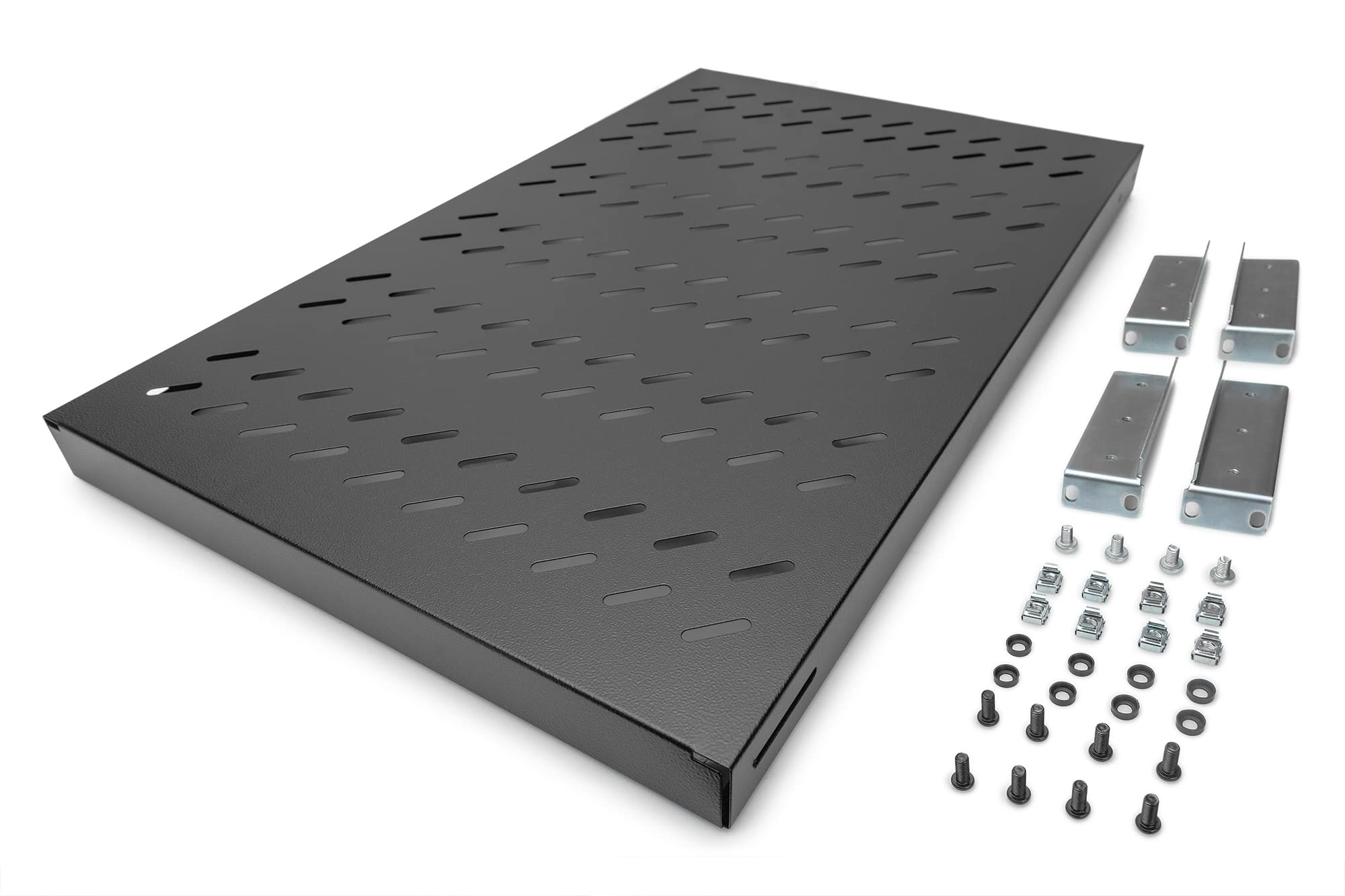 Digitus Étageres avec rails de fixation variables pour montage fixe dans les armoires de 483 mm (19 po)