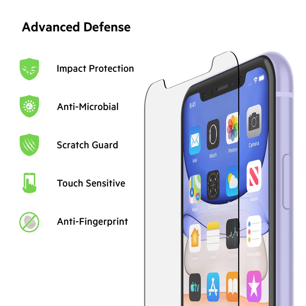 BELKIN TemperedGlass AM Screen Protector - iPhone 11