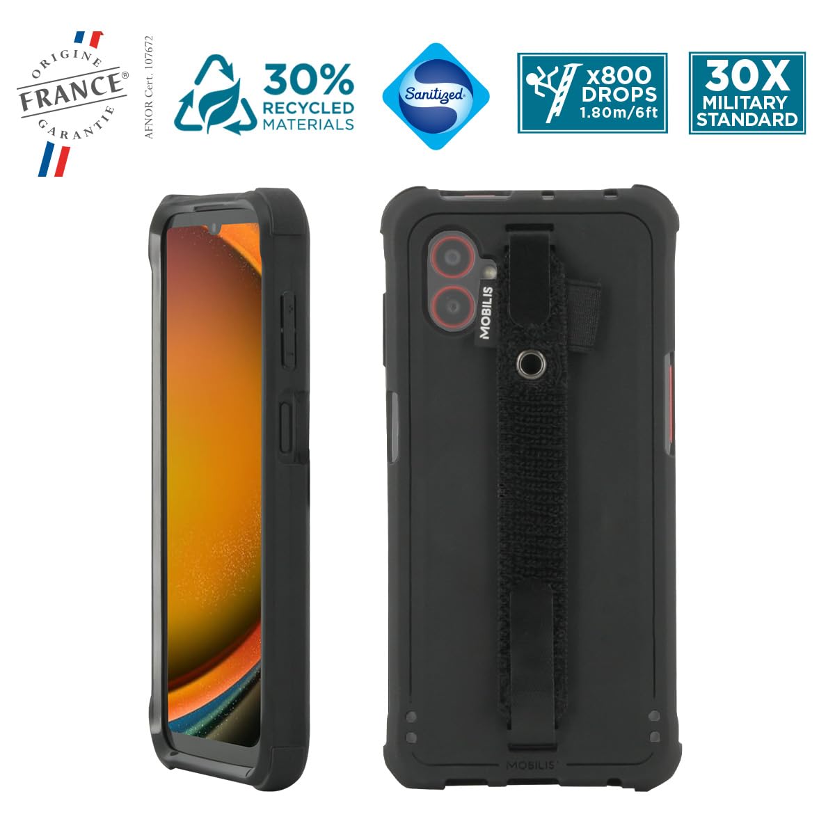 PROTECH - Case+Handstrap for Galaxy XC