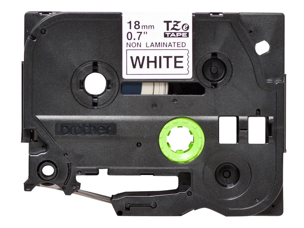 BROTHER P-TOUCH TZE-N241 noir sur blanc 18mm