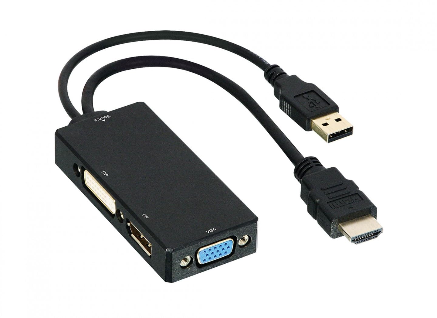 HDMI M ADAPTER TO DVI/VGA/DP F