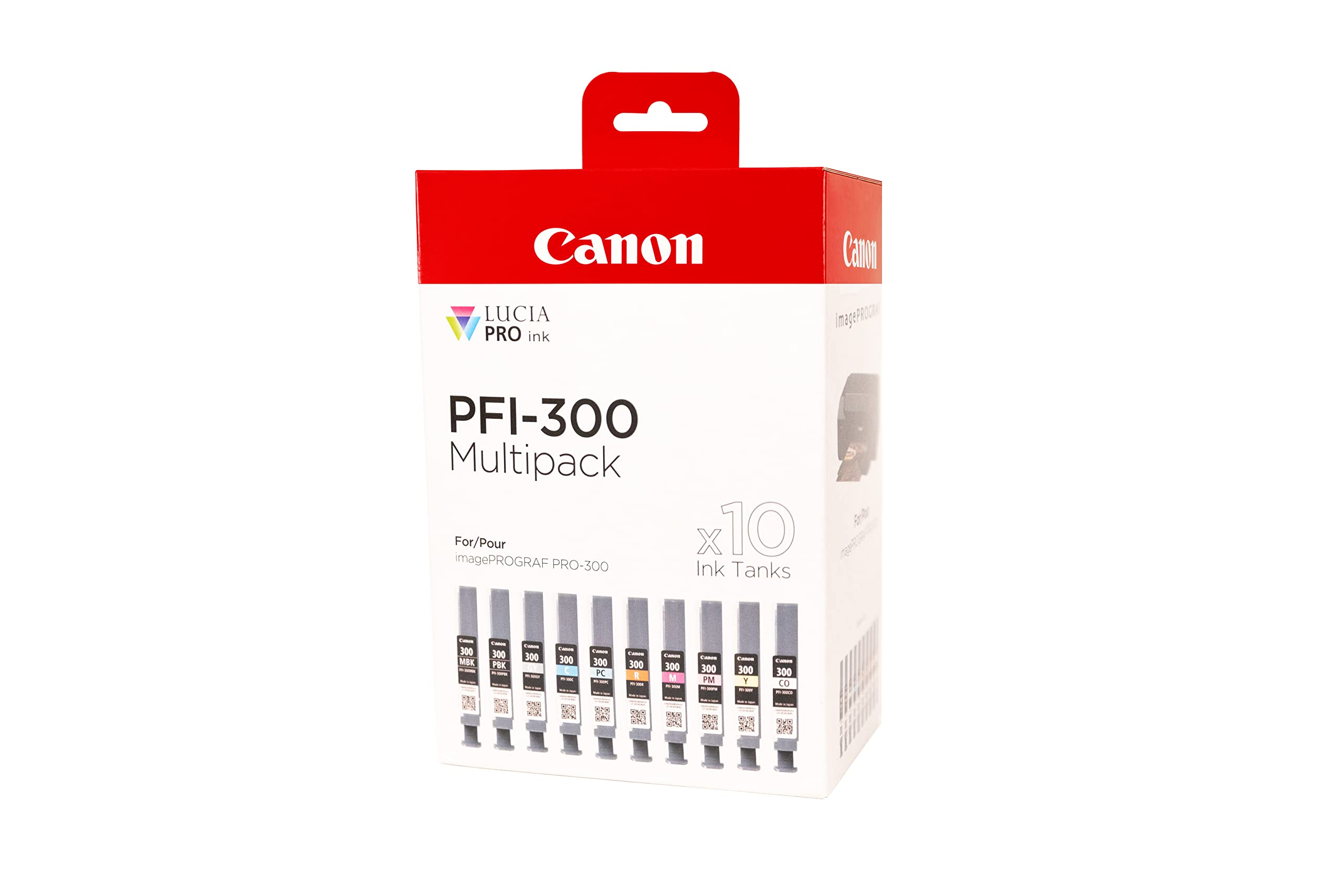 CANON PFI-300 MBK/PBK/C/M/Y/PC/PM/R/GY/CO Multi Pack