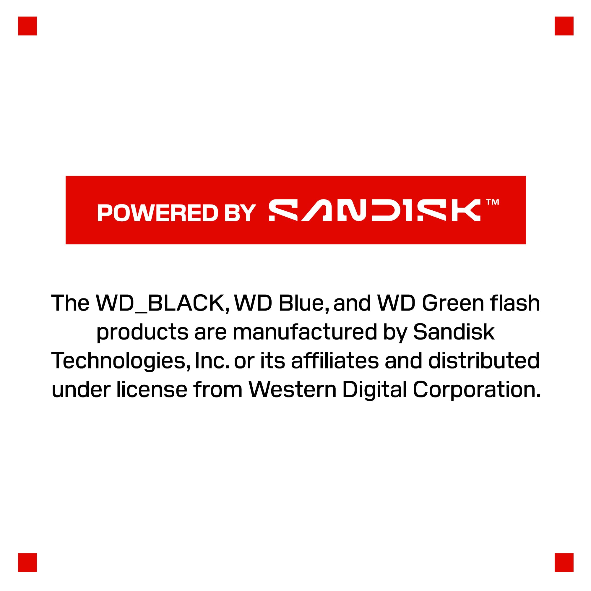 WD Black 2To SN8100 PCIe 5.0x4 NVMe M.2 SSD POWERED BY SANDISK
