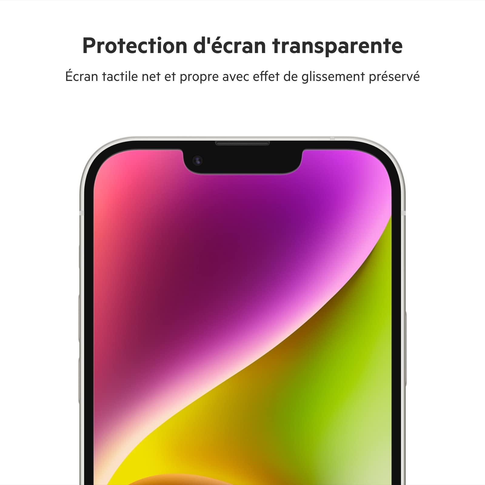 BELKIN ScreenForce Pro UltraGlass Anti-Microbial Screen Protection for iPhone 14/13/13 Pro