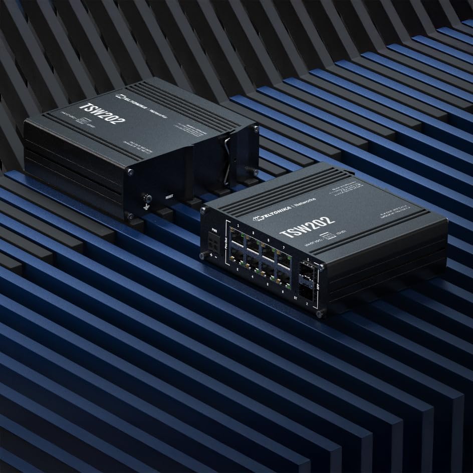 TELTONIKA NETWORKS TSW202 Layer2/L3 Managed PoE+ and SFP Ethernet switch