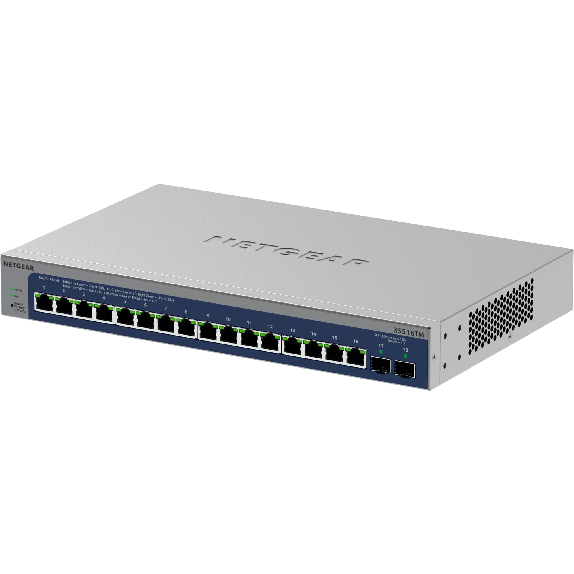 NETGEAR 16P 10G/MG Smart Switch