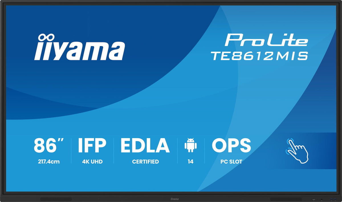 IIYAMA- Afficheur professionnel tactile 86"  TE8612MIS-B4AG