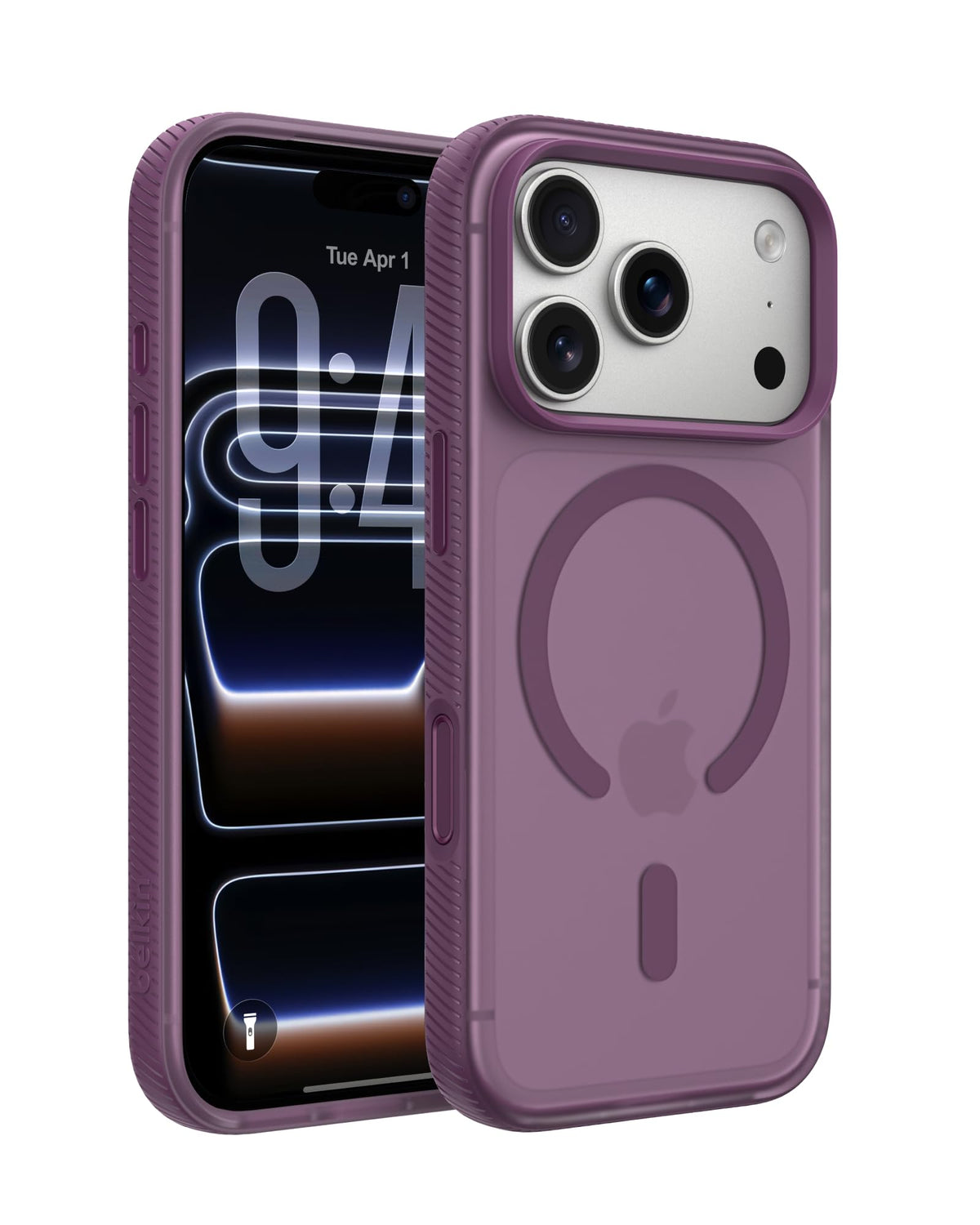 Belkin Magnetic Case-iPhone 17 Burgundy
