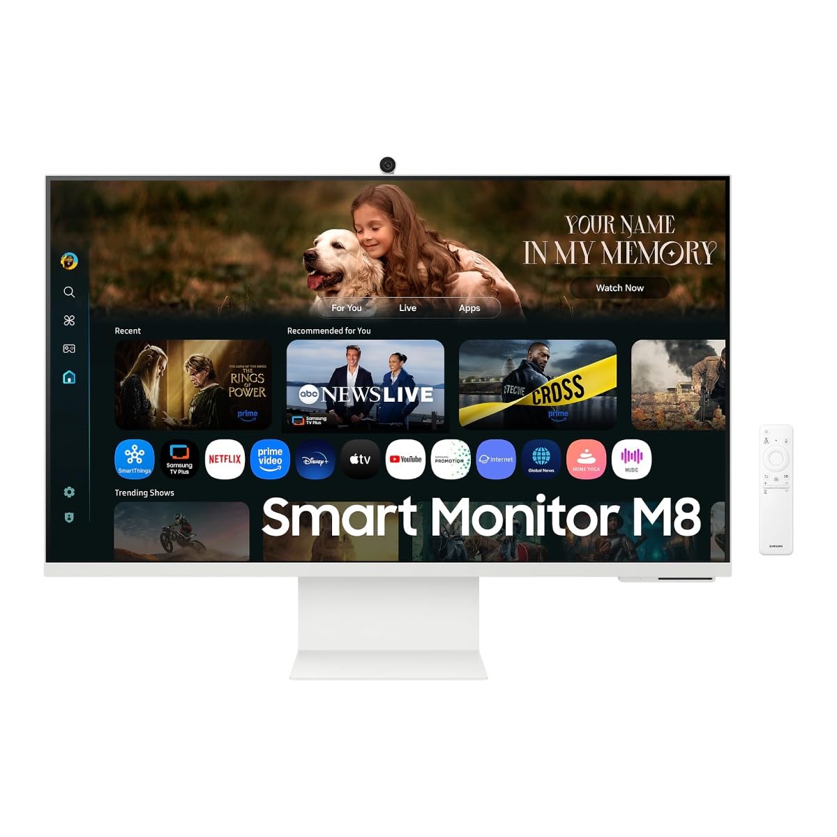 SAMSUNG LS32FM801UUXEN 32p VA 3840x2160 16:9 HDMI USB Warm White