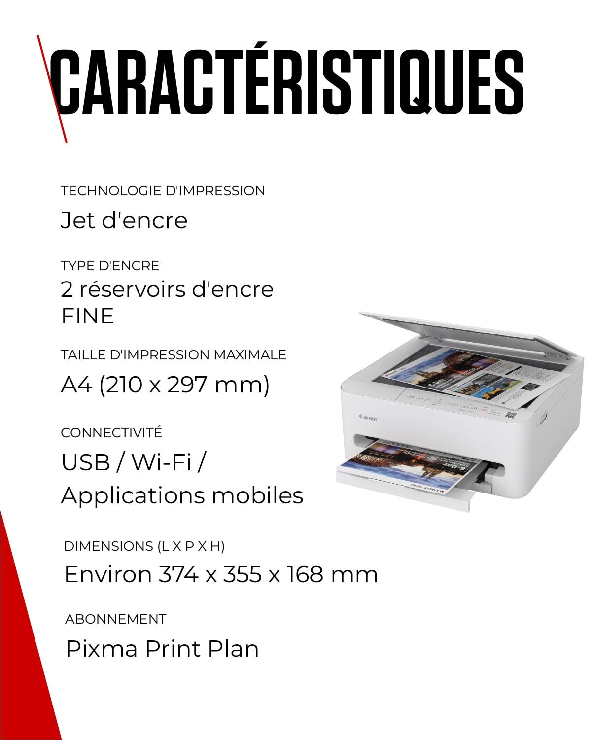 CANON PIXMA TS4150i A4 3in1 MFP Printer Duplex 14ppm