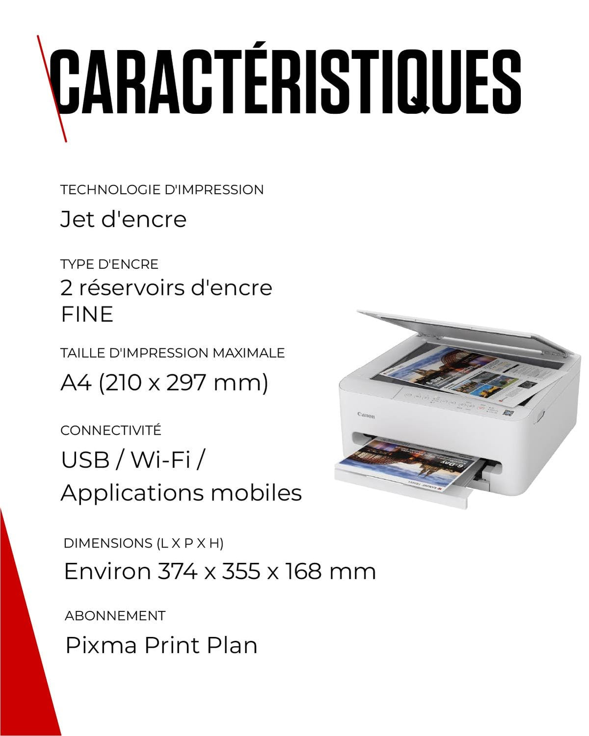 CANON PIXMA TS4150i A4 3in1 MFP Printer Duplex 14ppm