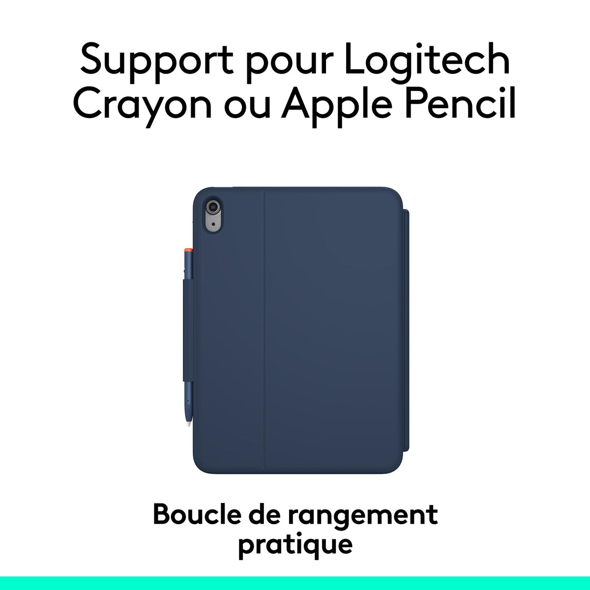 LOGITECH Rugged Combo 4 Touch for iPad 10th gen Classic Blue (FR)