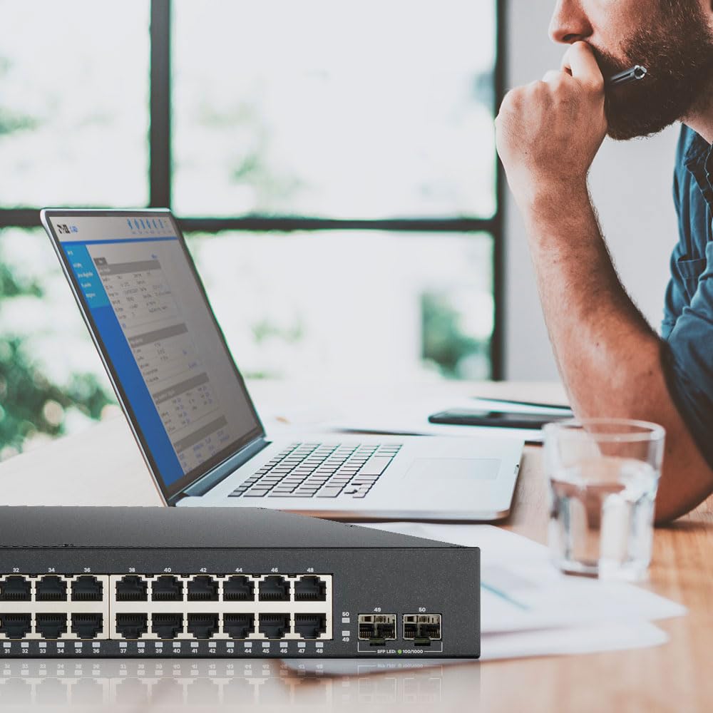 GS-1900-48HP - Switch Web Managed 48 por