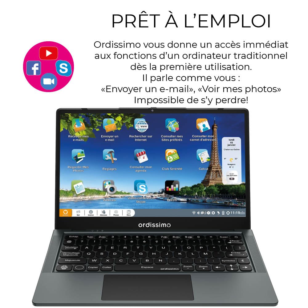 Agathe 4 14" Intel Pent N503 4/128Go SSD