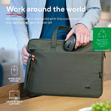 TRUST Bundle sacoche BOLOGNA 16p + souris sans fil YVI+ - Green