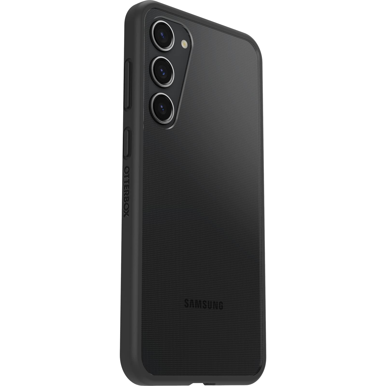 React Samsung S23+Clear/Black POLYBAG