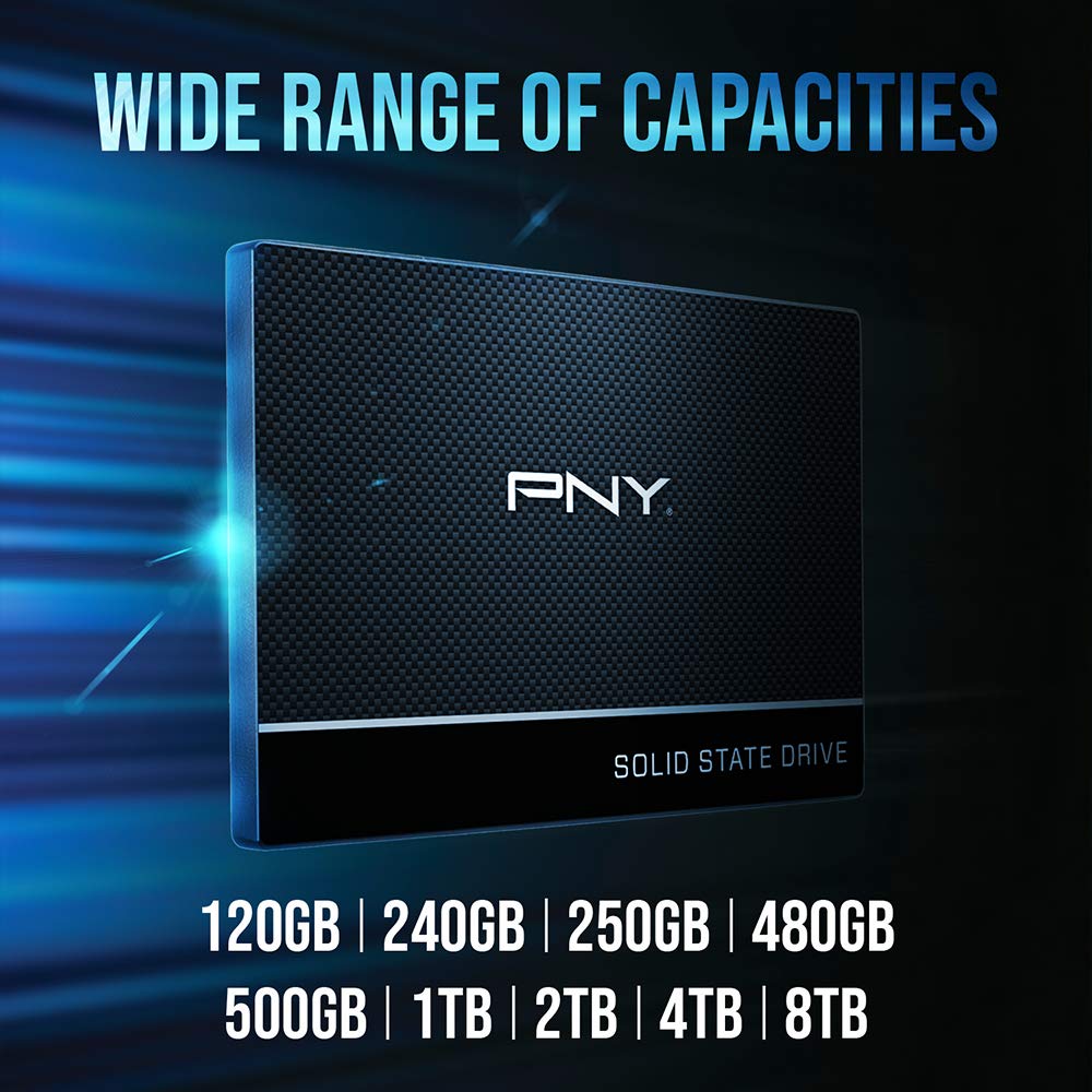 PNY CS900 Series SSD 2.5" SATA III 500gb
