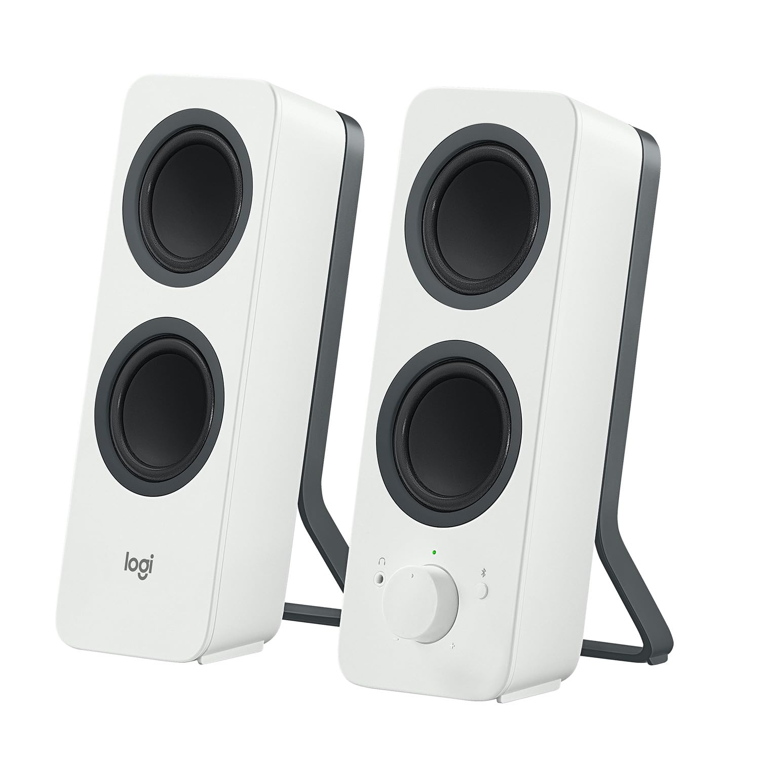 LOGITECH Z207 Speakers for PC 2.0-channel wireless Bluetooth 5 Watt Total white