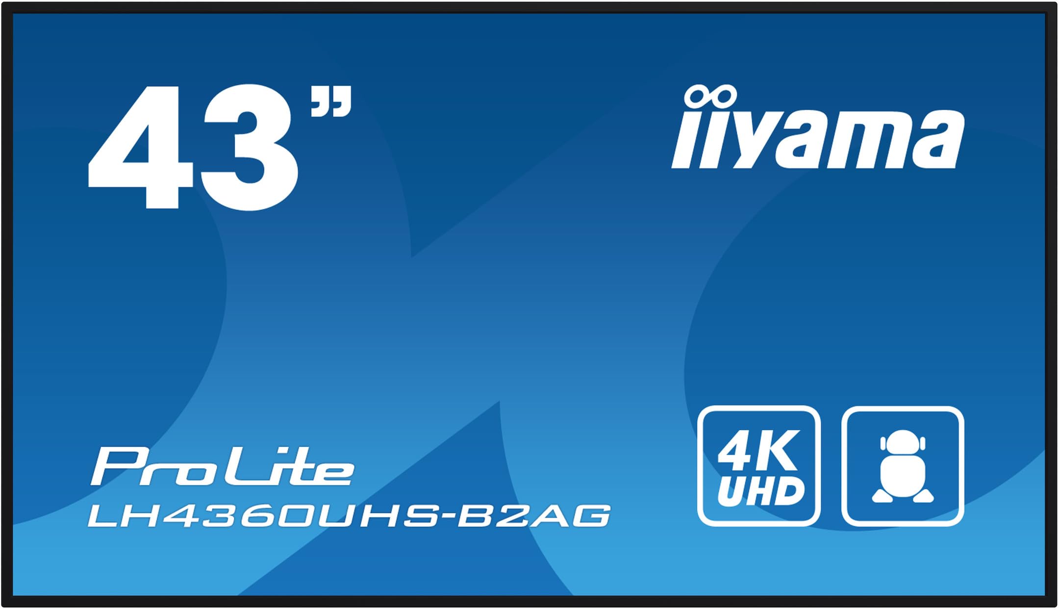 43" 3840x2160 UHD VA Haze 25% 500c