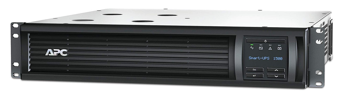 APC Smart-UPS 1500VA LCD RM UPS Rack AC 230V 1000Watt 1500VA Ethernet RS-232 USB oc 4 2U BK with APC UPS Network Management Card
