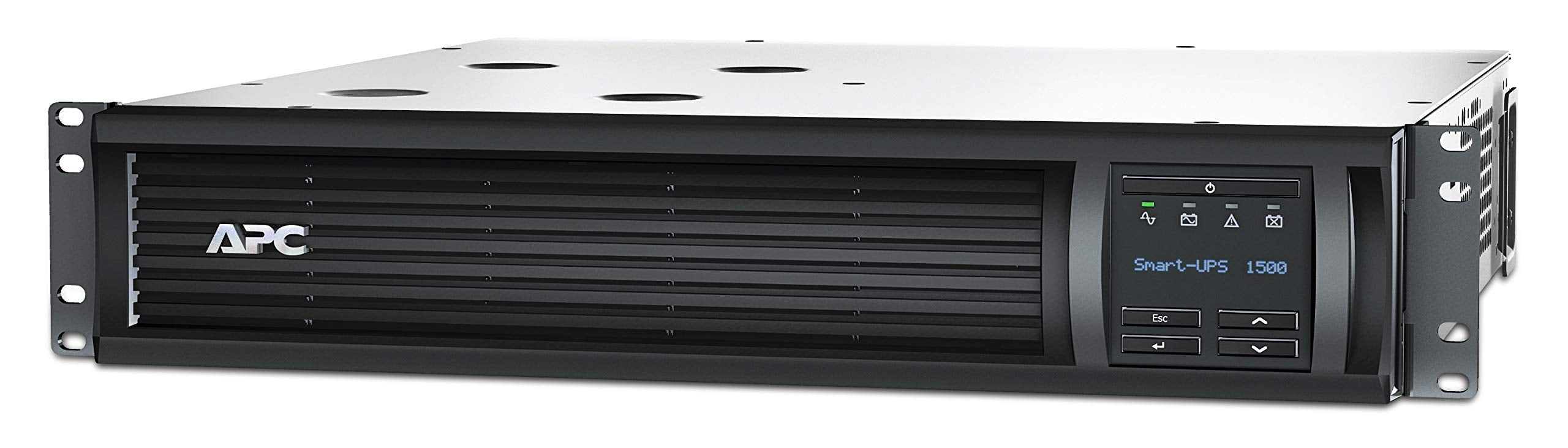 APC Smart-UPS 1500VA LCD RM UPS Rack AC 230V 1000Watt 1500VA Ethernet RS-232 USB oc 4 2U BK with APC UPS Network Management Card