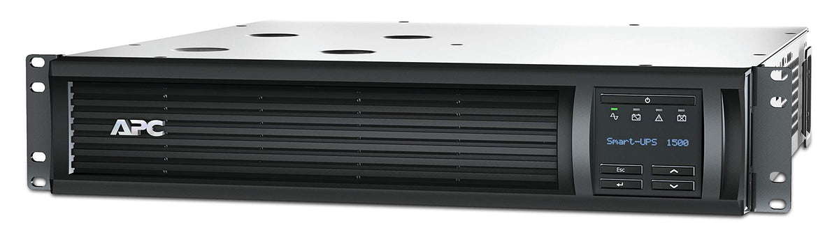 APC Smart-UPS 1500VA LCD RM UPS Rack AC 230V 1000Watt 1500VA Ethernet RS-232 USB oc 4 2U BK with APC UPS Network Management Card