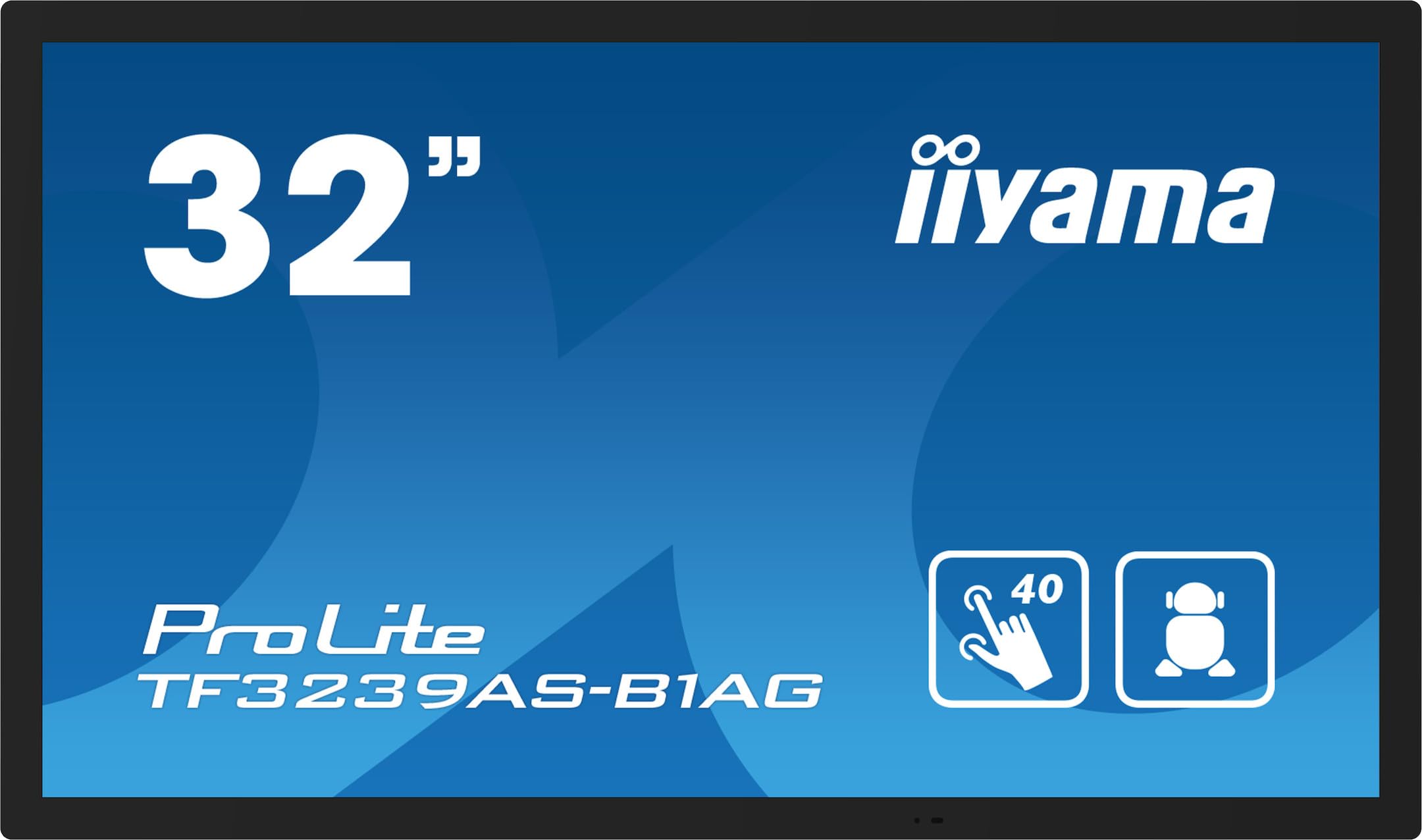 32" Bonded PCAP Anti-glare Bezel Free 40